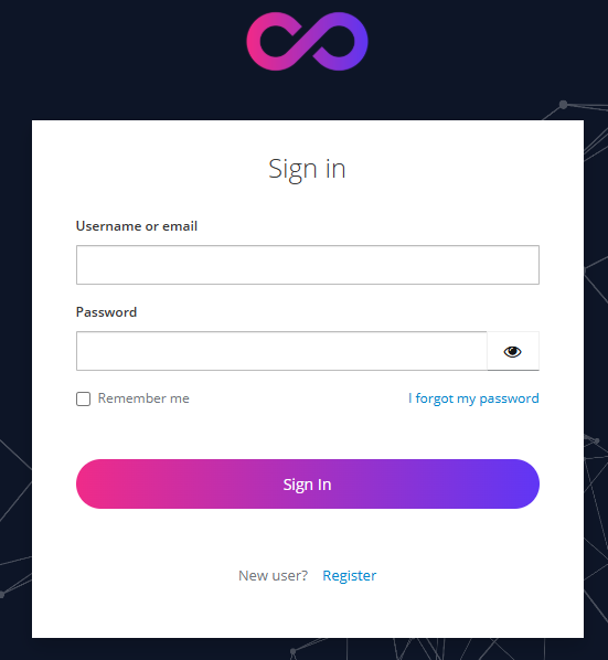 Authentication popup