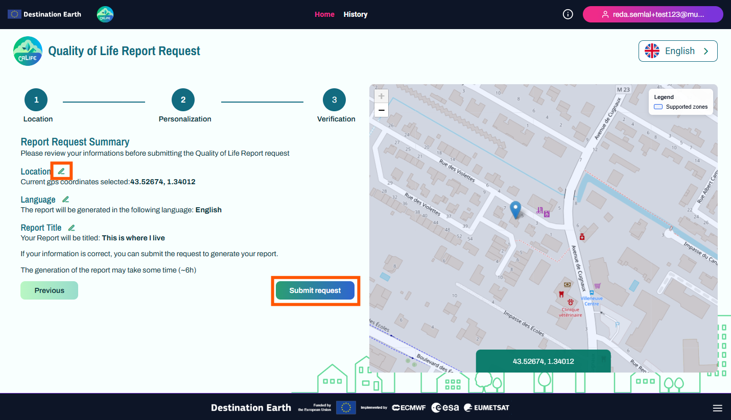 Summary & Confirmation