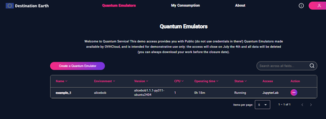 Create a Quantum Emulator Form